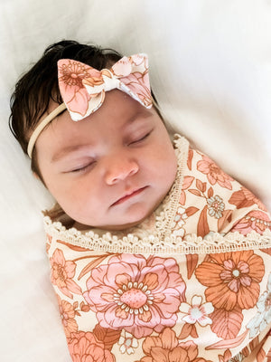 MEADOW Organic Cotton Bow headband