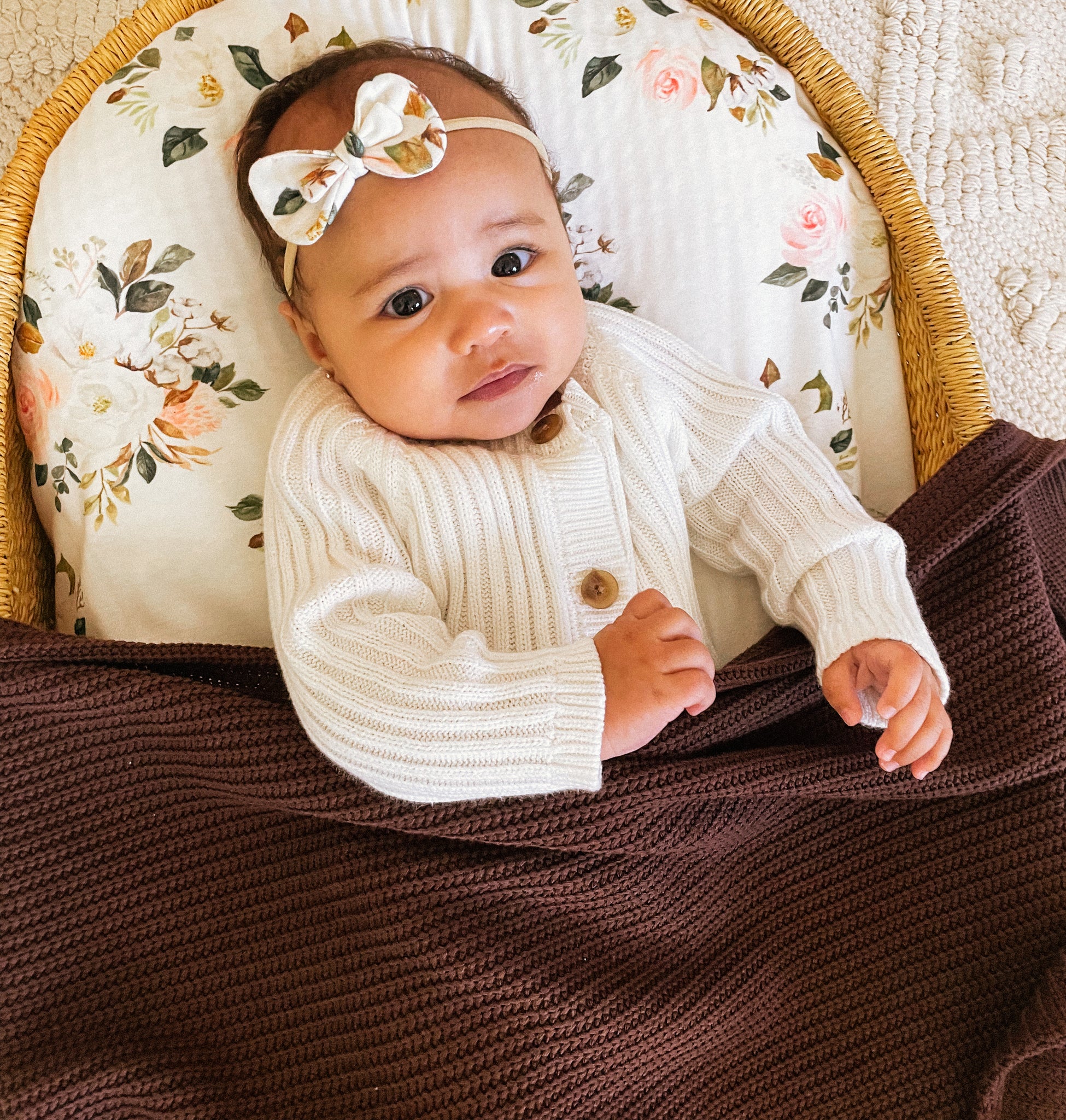 PIPPA Organic Cotton Bow headband