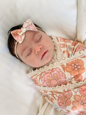 MEADOW Organic Cotton Bow headband