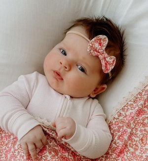 QUINN Organic Cotton Bow headband