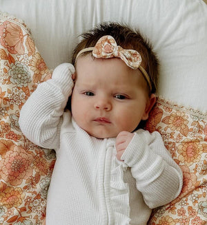 WILLA Organic Cotton Bow headband