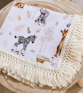 ✨ NEW ✨ JUNGLE ANIMALS ~ Jersey Cotton Knit Wrap