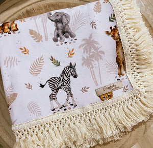 ✨ NEW ✨ JUNGLE ANIMALS ~ Jersey Cotton Knit Wrap