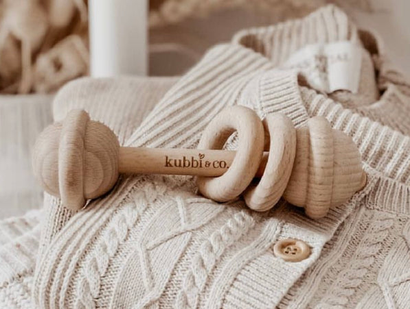 Keepsake Wooden Rattle