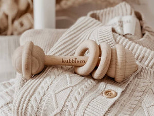 Keepsake Wooden Rattle